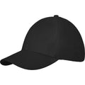 Schwarz - Lifestyle - Elevate - Herren-Damen Unisex 6 Segmente - Trucker Cap "Drake"