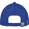 Blau - Back - Elevate - Herren-Damen Unisex 6 Segmente - Kappe "Davis"