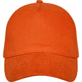 Orange - Front - Elevate - Herren-Damen Unisex 5 Segmente - Kappe "Doyle"