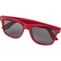 Rot - Lifestyle - Bullet - Sonnenbrille "Sun Ray", rPET (Recyceltes Polyethylen-Terephthalat)