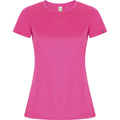 Fluoreszierendes Pink - Front - Roly - "Imola" T-Shirt für Damen - Sport