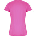 Fluoreszierendes Pink - Back - Roly - "Imola" T-Shirt für Damen - Sport