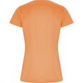 Fluoreszierendes Orange - Back - Roly - "Imola" T-Shirt für Damen - Sport