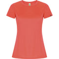 Fluoreszierende Koralle - Front - Roly - "Imola" T-Shirt für Damen - Sport