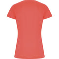 Fluoreszierende Koralle - Back - Roly - "Imola" T-Shirt für Damen - Sport