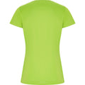 Fluoreszierendes Grün - Back - Roly - "Imola" T-Shirt für Damen - Sport