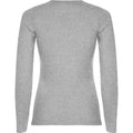 Grau meliert - Back - Roly - "Extreme" T-Shirt für Damen  Langärmlig