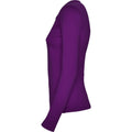 Violett - Side - Roly - "Extreme" T-Shirt für Damen  Langärmlig