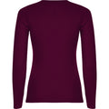 Granatrot - Back - Roly - "Extreme" T-Shirt für Damen  Langärmlig