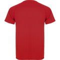 Rot - Back - Roly - "Montecarlo" T-Shirt für Kinder - Sport