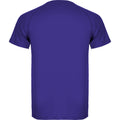 Mauve - Back - Roly - "Montecarlo" T-Shirt für Kinder - Sport