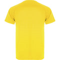 Gelb - Back - Roly - "Montecarlo" T-Shirt für Kinder - Sport