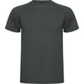 Dunkelgrau - Front - Roly - "Montecarlo" T-Shirt für Kinder - Sport