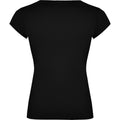 Schwarz - Back - Roly - "Belice" T-Shirt für Damen