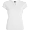 Weiß - Front - Roly - "Belice" T-Shirt für Damen