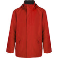 Rot - Front - Roly - "Europa" Isolier-Jacke für Herren-Damen Unisex