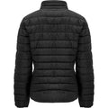 Schwarz - Back - Roly - "Finland" Isolier-Jacke für Damen
