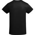 Schwarz - Back - Roly - "Breda" T-Shirt für Kinder