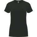 Dunkelgrau - Front - Roly - "Capri" T-Shirt für Damen kurzärmlig