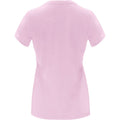 Hellrosa - Back - Roly - "Capri" T-Shirt für Damen kurzärmlig