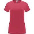 Chrysantheme Rot - Front - Roly - "Capri" T-Shirt für Damen kurzärmlig