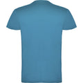 Blaues Denim - Lifestyle - Roly - "Beagle" T-Shirt für Kinder kurzärmlig