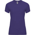 Mauve - Front - Roly - "Bahrain" T-Shirt für Damen - Sport kurzärmlig