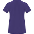 Mauve - Back - Roly - "Bahrain" T-Shirt für Damen - Sport kurzärmlig