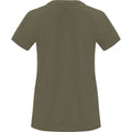 Militärgrün - Back - Roly - "Bahrain" T-Shirt für Damen - Sport kurzärmlig