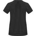 Schwarz - Back - Roly - "Bahrain" T-Shirt für Damen - Sport kurzärmlig