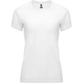 Weiß - Front - Roly - "Bahrain" T-Shirt für Damen - Sport kurzärmlig