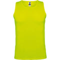 Fluoreszierendes Gelb - Front - Roly - "Andre" Top für Kinder - Sport