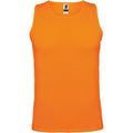 Fluoreszierendes Orange - Front - Roly - "Andre" Top für Kinder - Sport