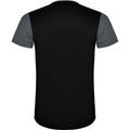 Ebenholz-Schwarz - Back - Roly - "Detroit" T-Shirt für Herren-Damen Unisex - Sport kurzärmlig