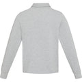 Grau meliert - Back - Elevate - "Clyde" Polo Sweatshirt für Herren-Damen Unisex - Rugby