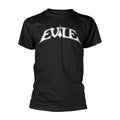 Schwarz-Weiß - Front - Evile - T-Shirt für Herren-Damen Unisex