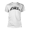 Weiß-Schwarz - Front - Evile - T-Shirt für Herren-Damen Unisex