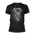 Schwarz - Front - Metallica - "Cliff Burton Squindo Stack" T-Shirt für Herren-Damen Unisex