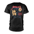 Schwarz - Back - Metallica - "And Justice For All" T-Shirt für Herren-Damen Unisex