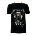 Schwarz - Front - Metallica - "S&M2 Skulls" T-Shirt für Herren-Damen Unisex