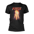 Schwarz - Front - Accept - "Flying V" T-Shirt für Herren-Damen Unisex