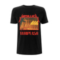 Schwarz - Front - Metallica - "Whiplash" T-Shirt für Herren-Damen Unisex