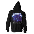 Schwarz - Back - Metallica - "Ride The Lightning" Hoodie mit durchgehendem Reißverschluss für Herren-Damen Unisex