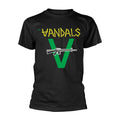 Schwarz - Front - The Vandals - "Peace Thru Vandalism" T-Shirt für Herren-Damen Unisex