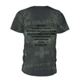 Grau - Back - Metallica - "Master Of Puppets" T-Shirt für Herren-Damen Unisex