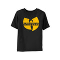 Schwarz - Front - Wu-Tang Clan - T-Shirt für Kinder