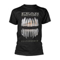 Schwarz - Front - Fear Factory - "Edgecrusher" T-Shirt für Herren-Damen Unisex