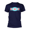 Blau - Front - Oasis - "Oblong Target" T-Shirt für Herren-Damen Unisex