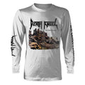 Weiß - Front - Death Angel - "The Ultra Violence" T-Shirt für Herren-Damen Unisex  Langärmlig