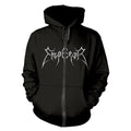 Schwarz - Front - Emperor - "In The Nightside Eclipse" Hoodie mit durchgehendem Reißverschluss für Herren-Damen Unisex